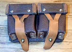 Vintage Mosin Nagant Ammo Double Pouch #1 - Picture 1 of 6