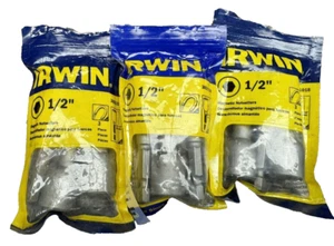 IRWIN 3051018 Magnetic 3 Piece 1/2" Nut Driver / Setter, 2-1/2" Length 1/4" Hex - Picture 1 of 1