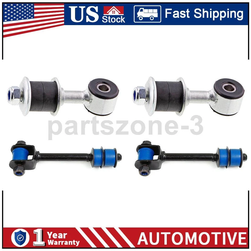 4x Front Rear Sway Bar Link Kit Fits Toyota Land Cruiser 4.7L Lexus LX470 4.7L - Image 1 of 4