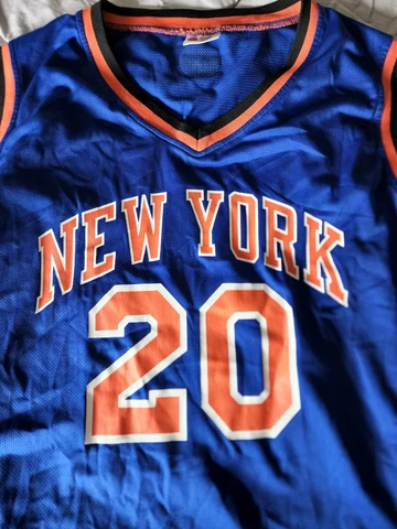 Men's New York Knicks Alan Houston Season Ticket Holder Exclusive Jersey SGA L Cover