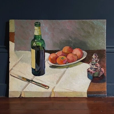 Anthony Ferrara - Bodegón impresionista con naranjas, firmado (1951, original) Foto 1 de 4