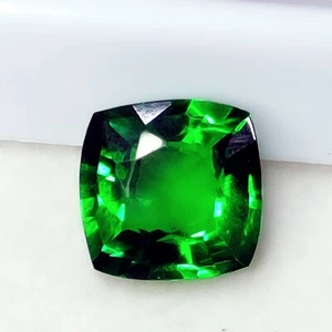 Piedra preciosa suelta de 6,07 quilates granate tsavorita verde natural certificado AAA+ gema de calidad - Imagen 1 de 8