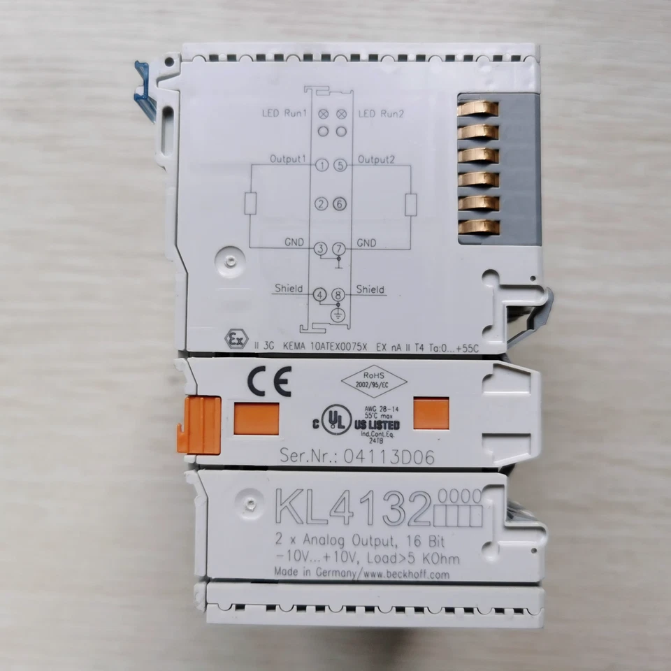 1PCS new  BECKHOFF KL4132 PLC Module NEW In Box Fast Shipping KL 4132 - Image 1 of 1