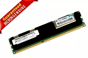 Micron 16GB DDR3 PC3-8500R Server 4Rx4 Memory Ram ECC Reg MT72JSZS2G72PZ-1G1M1 - Picture 1 of 5