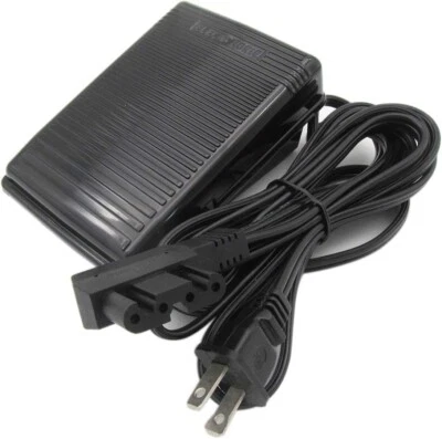 110V FOOT CONTROL PEDAL+ CORD FOR Bernina 830,831,800,810,811,817,ROUND TYPE - Image 1 of 4