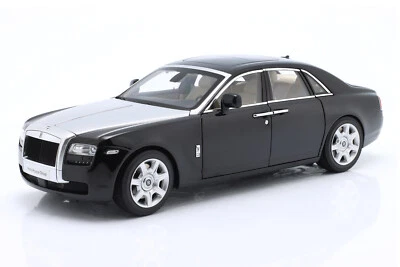 New Kyosho Rolls Royce Ghost 2011 1:18 Model Car Black KS08802BKS2 KidBX - Immagine 1 di 4