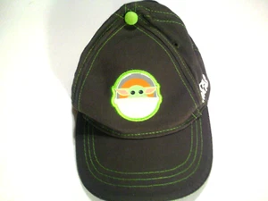 Star Wars The Mandalorian Baby Yoda Adjustable Green Youth~ Baseball Hat/Cap - Picture 1 of 6