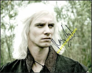 Harry Lloyd Juego de Tronos Viserys Targarion Autógrafo Firmado UACC RD 96 - Imagen 1 de 1