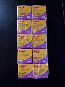 Kodak GOLD 200 Color Negative Film  35mmFilm 36 Exposures - 10 Pack exp 2025