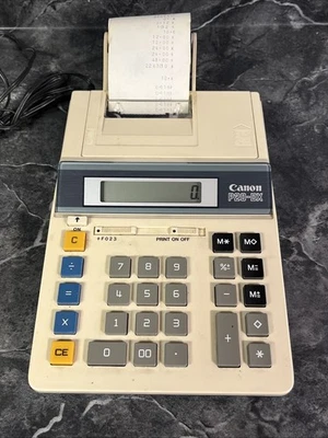 Canon Electric Calculator P20-DX Adding Machine Tested w/Power Adapter - Image 1 of 4