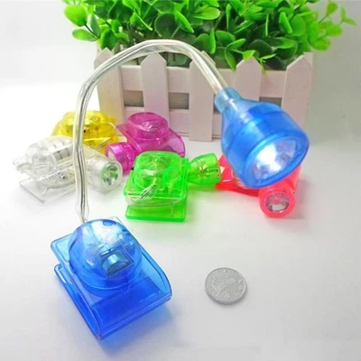 LED LUCI Lampada Clip Lettura Occhiali Luce Notturna Libro Libri od - Bild 1 von 4