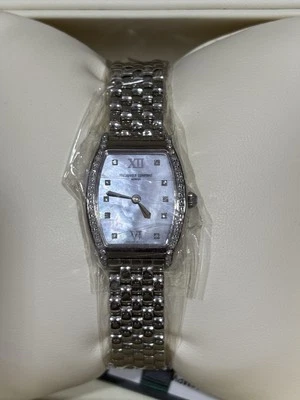 NEW IN BOX Frederique Constant FC-200MPWD1TD6B Art Deco Ladies Diamond Watch - Image 1 of 4