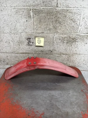 1979 Kawasaki Ke250b Ke250 Ke 250 Front Fender - Image 1 of 4