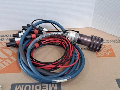 Whirlwind W5IRP Input XLR 15' ft 48 Pin Wired as Input 8 Male 8 Female XLR - Image 1 of 4