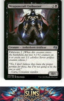 Magic the Gathering MTG Kaladesh Weaponcraft Enthusiast #105 Buy 2 Get 1 - Image 1 of 2
