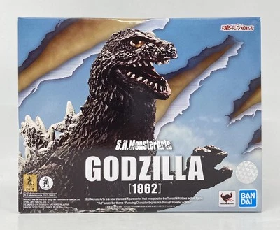 [USED] S.H.Monsterarts Godzilla 1962 King Kong Vs Godzilla Figure - BANDAI - 041 - Image 1 of 3