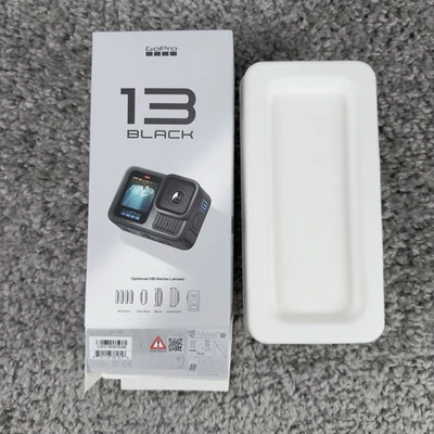 GoPro HERO13 Black Waterproof 27MP Action Camera with 5.3K60 Ultra HD Video HDR - Image 1 of 4