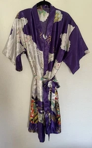 Kaiyu Japanese Satin Robe - Picture 1 of 8