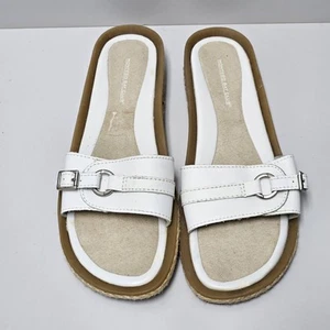 Montego Bay Club sandali donna misura 9,5 bianco spiaggia scarpe estive casual - Foto 1 di 8