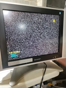 Sharp LC-15SH6U 15" LCD Retro Gaming TV / Monitor WORKS with remote - Picture 1 of 5