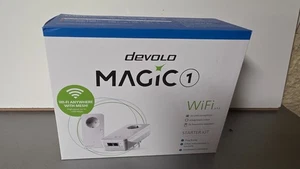 devolo Magic 1 WiFi Powerline 1200 Mbps Mesh WLAN Verstärker LAN-Port 2x Adapter - Bild 1 von 6