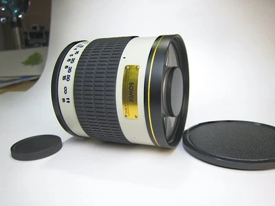 Bower 500mm f6.3 Mirror Telephoto Lens T Mount - Image 1 of 4