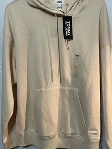 Tommy Hilfiger Kangaroo Pocket Drawstring Hoodie Sweatshirt Large NWT - Picture 1 of 7