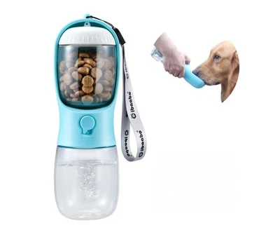 2 en 1 Dispensador de agua portátil para perros/ Contenedor De Alimentos - Image 1 of 4