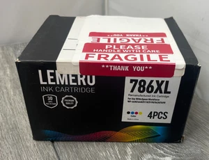 4pcs Lemero 786XL Reman. Ink Cartridges Fit/For Epson Workforce, OTHER - Picture 1 of 12