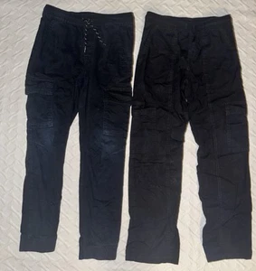 Lot Of Boys Gray Joggers Dress Pants Thereabouts, Cat And Jack 10/12 Medium - Picture 1 of 7