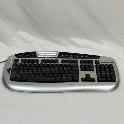 Microsoft Digital Media Pro Keyboard Model 1031 Wired USB Computer Keyboard - Image 1 of 4