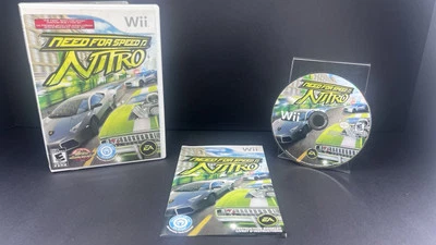 Need for Speed: Nitro Nintendo Wii Complete W/ Manual CIB, Cleaned! - Image 1 of 4