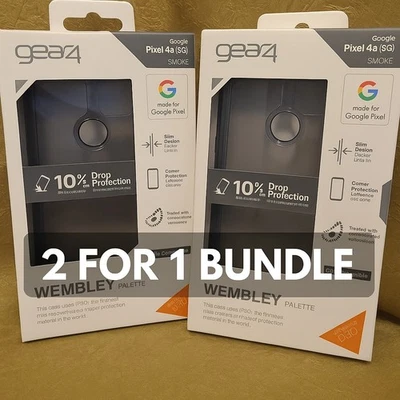 Lote de 2 fundas paleta Gear4 Wembley para Google Pixel 4a (5G) Smoke - Drop... Foto 1 de 4