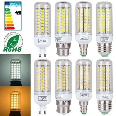 E14 E27 B22 G9 LED Corn Bulb 7W 12W 15W 20W 25W 5730 SMD 5730 220V Lamp lighting - Image 1 of 4