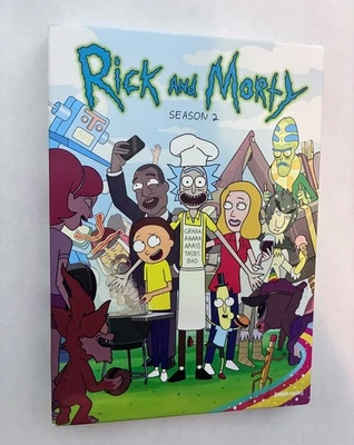Rick and Morty 2-Disc Season 2 DVD Set WITH Slipcover/Box - Image 1 of 4