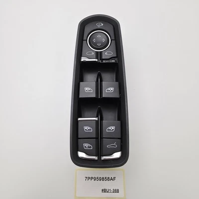 2010-2018 Porsche Cayman Front Left Master Power Window Switch 7PP959858AF - Image 1 of 4