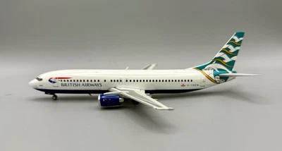 Modelo de metal fundido a presión British Airways 737-400 “Blue Poole” escala 1:200 Foto 1 de 4