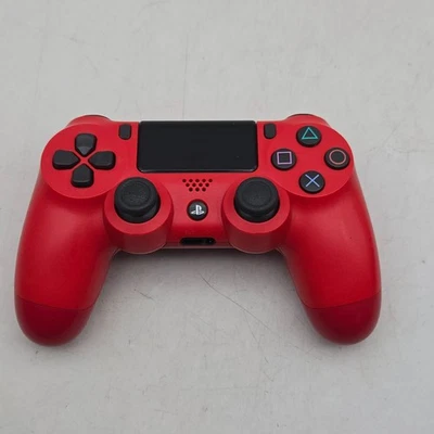 索尼 PlayStation 4 PS4 DualShock 4 无线控制器 Magma 红色摇杆漂移 — 第 1/4 张图片