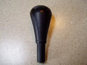 99 00 01 Chrysler LHS 300M shift knob black leather - Bild 1 von 3