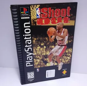 NBA ShootOut - Sony PlayStation 1, 1995 - Complete, Registration, Long Box - PS1 - Picture 1 of 11