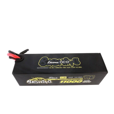 Gens Ace Bashing G-Tech 11000mah 14.8V 100C 4S Lipo Battery EC5 For ARRMA Car US - Image 1 of 4