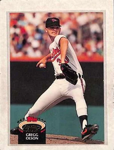 1992 Topps Stadium Club #293 Gregg Olson EX - Picture 1 of 2