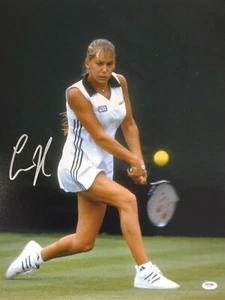 Anna Kournikova Tennisstar signiert 16x20 matt Foto PSA authentifiziert - Bild 1 von 3