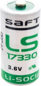 Saft LS 17330 Batteria pila 2/3 A Litio Li-SOCl2 3.6V 2100mAh Spedizione Posta 1 - Imagen 1 de 2