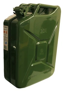 Contenitore carburante in metallo verde (20 litri) - Foto 1 di 5