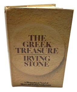 Vintage The Greek Treasure by Irving Stone 1975 Hardcover Book Club Edition - Imagen 1 de 12