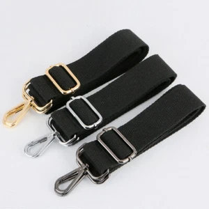 Bolso de hombro negro correa bandolera ajustable accesorio de repuesto - Imagen 1 de 7