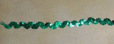 Nuevo Lentejuelas Planas No Elásticas # 46 Borde Varios Colores por Yarda 1/2" Ancho Foto 1 de 4