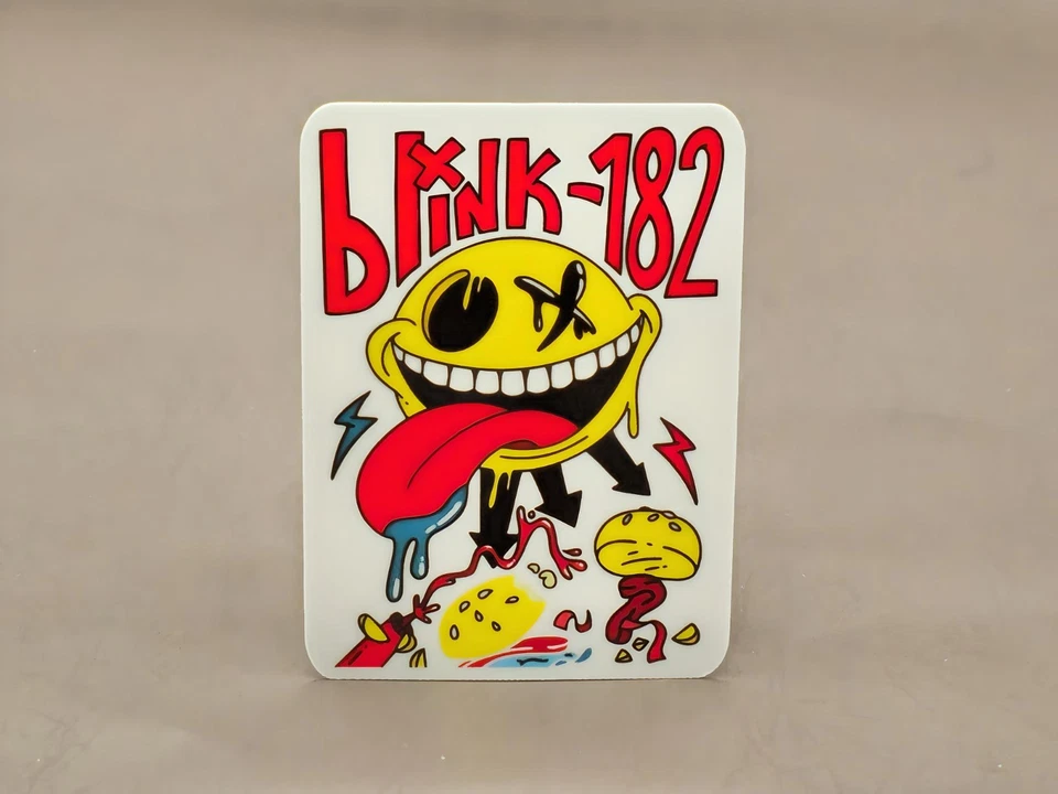 Pegatinas de vinilo Blink 182 Smiley Bunny Pop Punk Rock Enema Of The State Band Foto 1 de 1