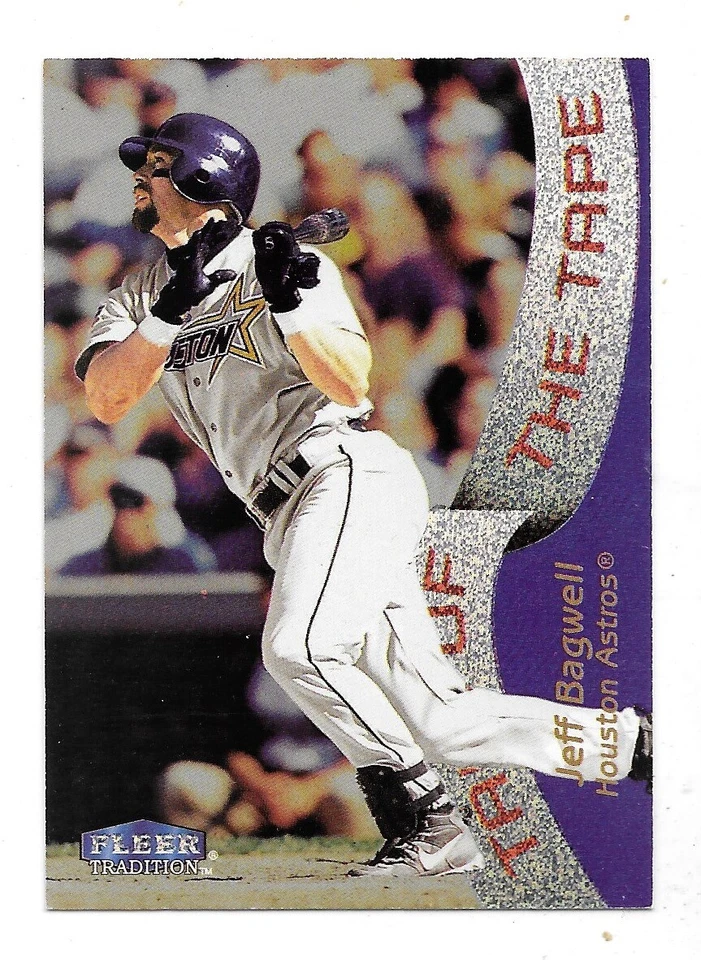 xx 1998 Fleer Baseball Jeff Bagwell Tale Of The Tape #321 NRMT - Image 1 of 1